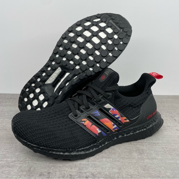 Adidas Ultraboost 4.0 DNA 'CNY 2021' Running Shoes Black/Red GZ7603 Men's  Size 8